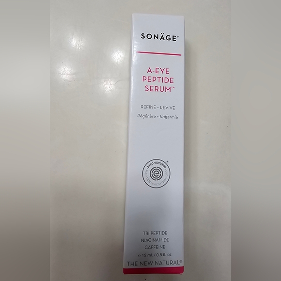 Sonäge A-Eye Peptide Serum — Pink Eye Cream for Brightening - Picture 8 of 10